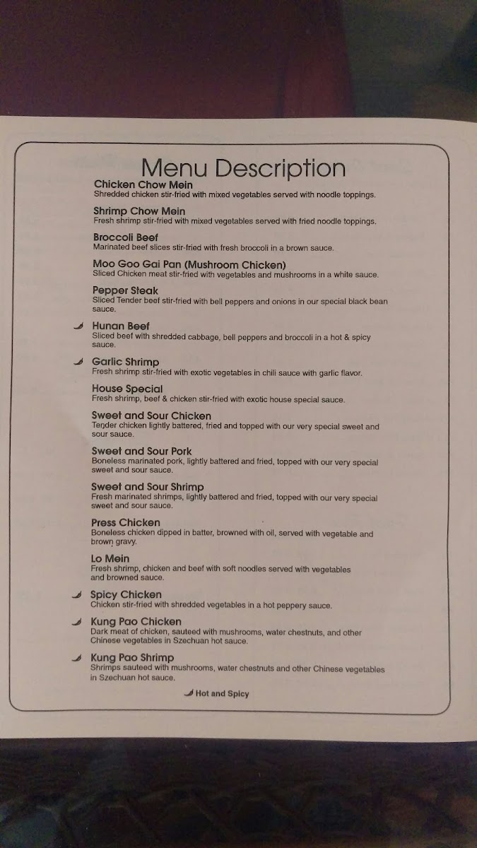 Chinese Wok Menu - Image 2
