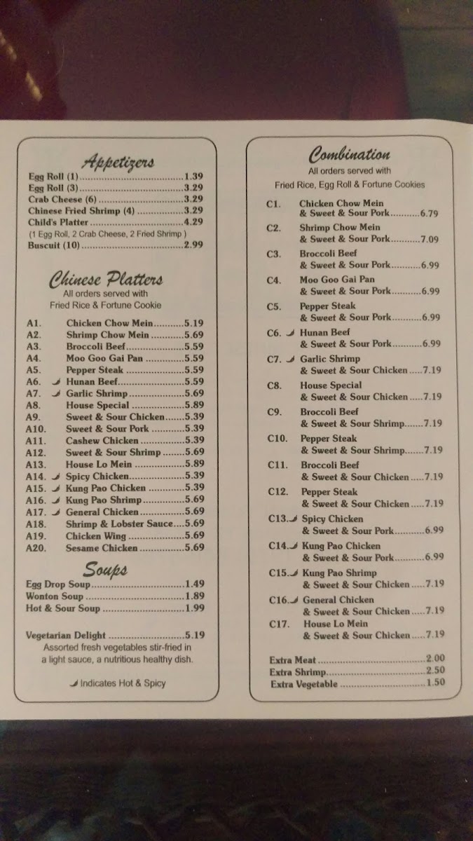 Chinese Wok Menu - Image 3